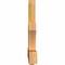 Ekena Millwork Redmond Rough Sawn Timber Gable Bracket, Western Red Cedar, 84"W x 35"H x 4"D x 6"F, 10/12 Pitch GBW084X35X0406RED00RWR - alternate 2